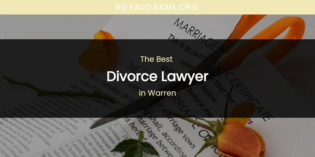 Warren's Best Divorce Lawyer featured